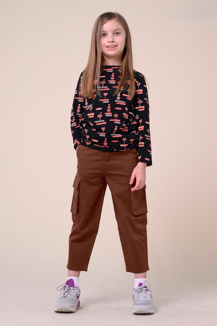 Girls Straight Leg Cargo Trouser ( 3yrs-14yrs)