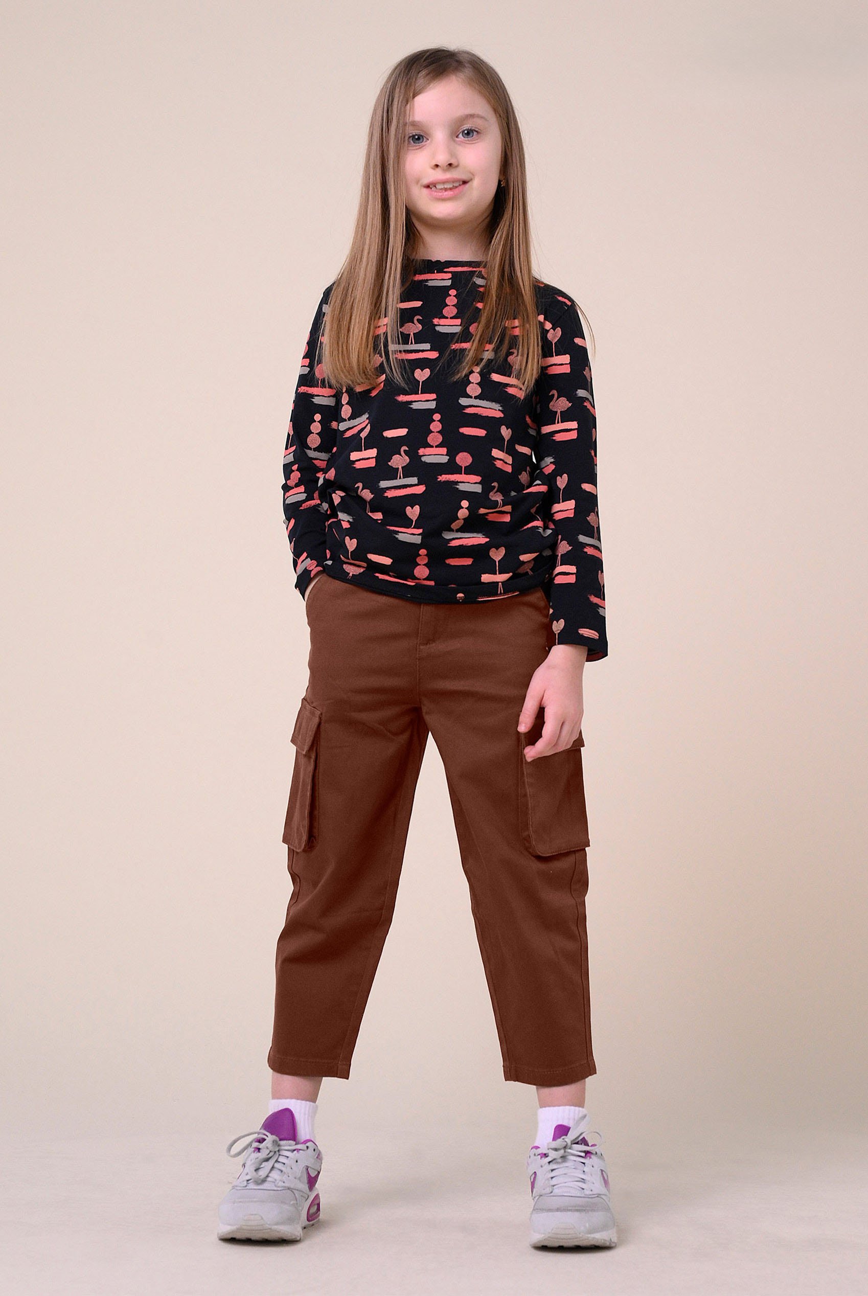 Girls Straight Leg Cargo Trouser ( 3yrs-14yrs)