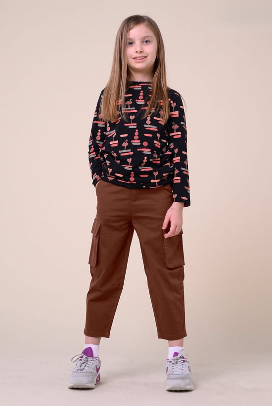 Girls Straight Leg Cargo Trouser ( 3yrs-14yrs)