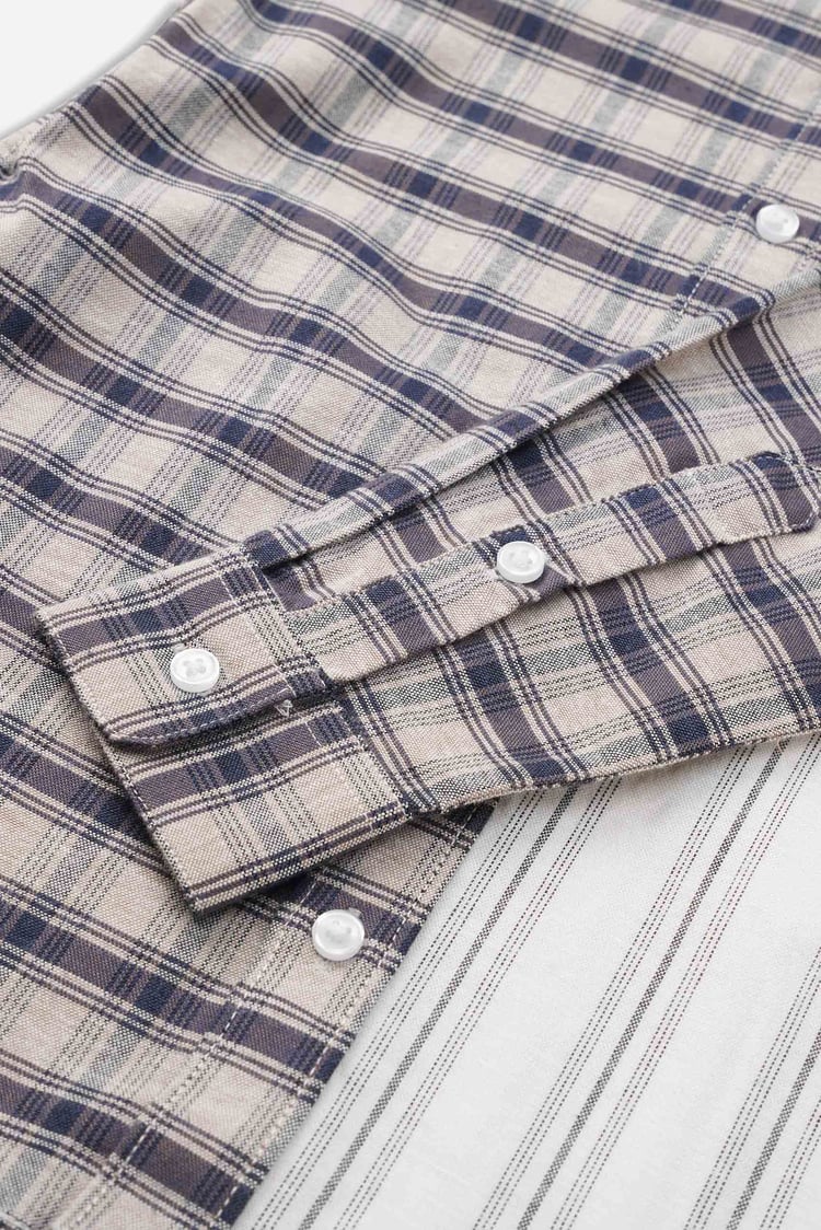 Enorsia Boys Mixed Check Shirt