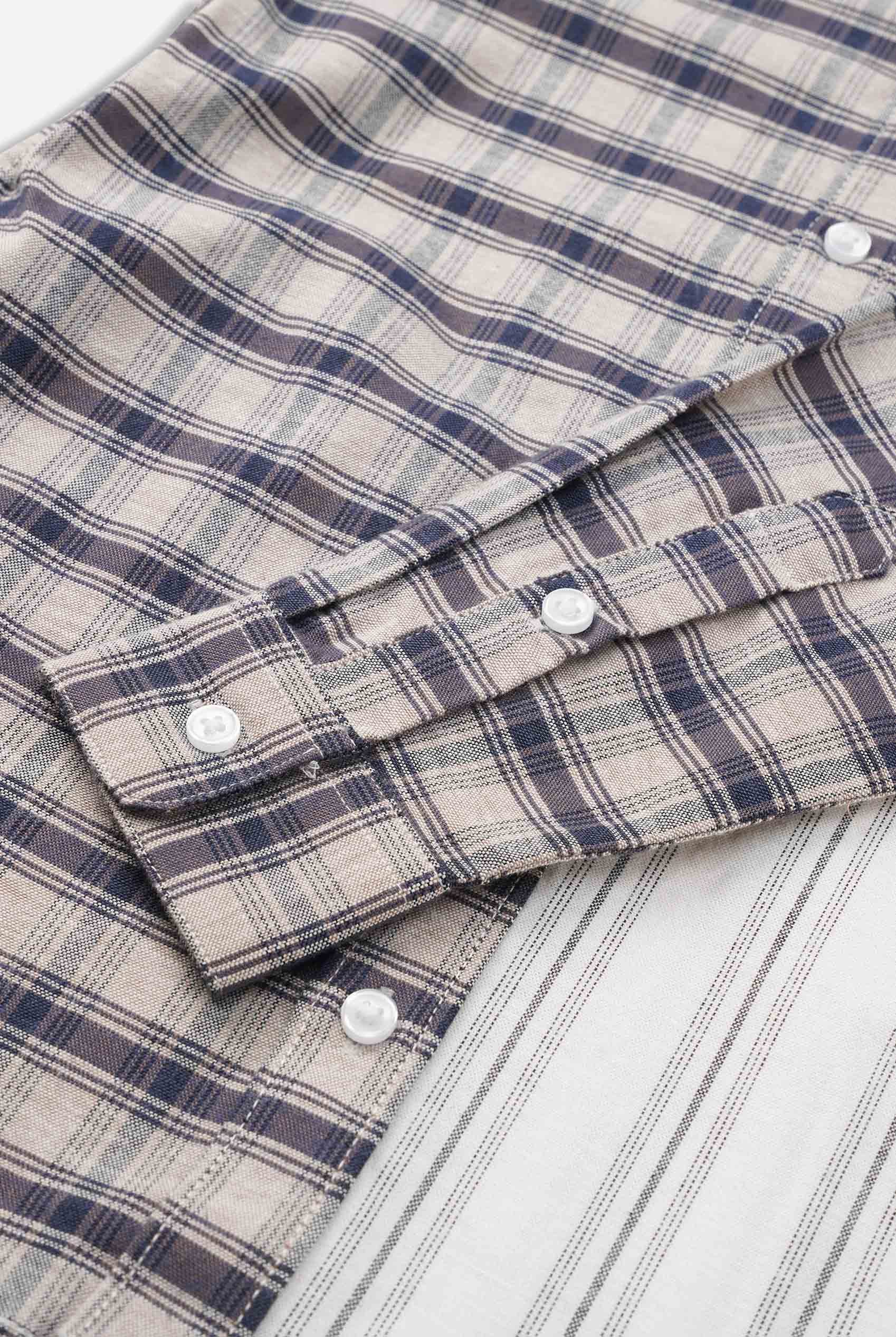Enorsia Boys Mixed Check Shirt