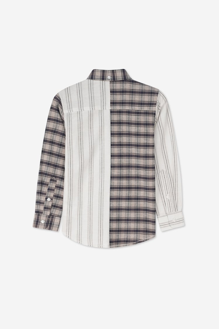 Enorsia Boys Mixed Check Shirt