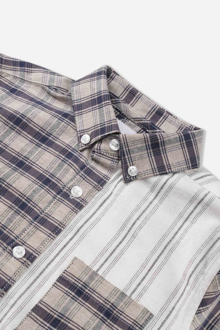 Enorsia Boys Mixed Check Shirt