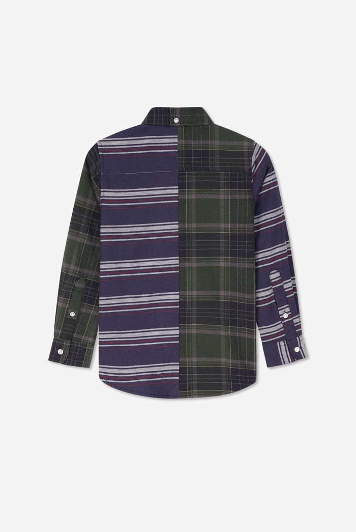 Enorsia Boys Mixed Check Shirt