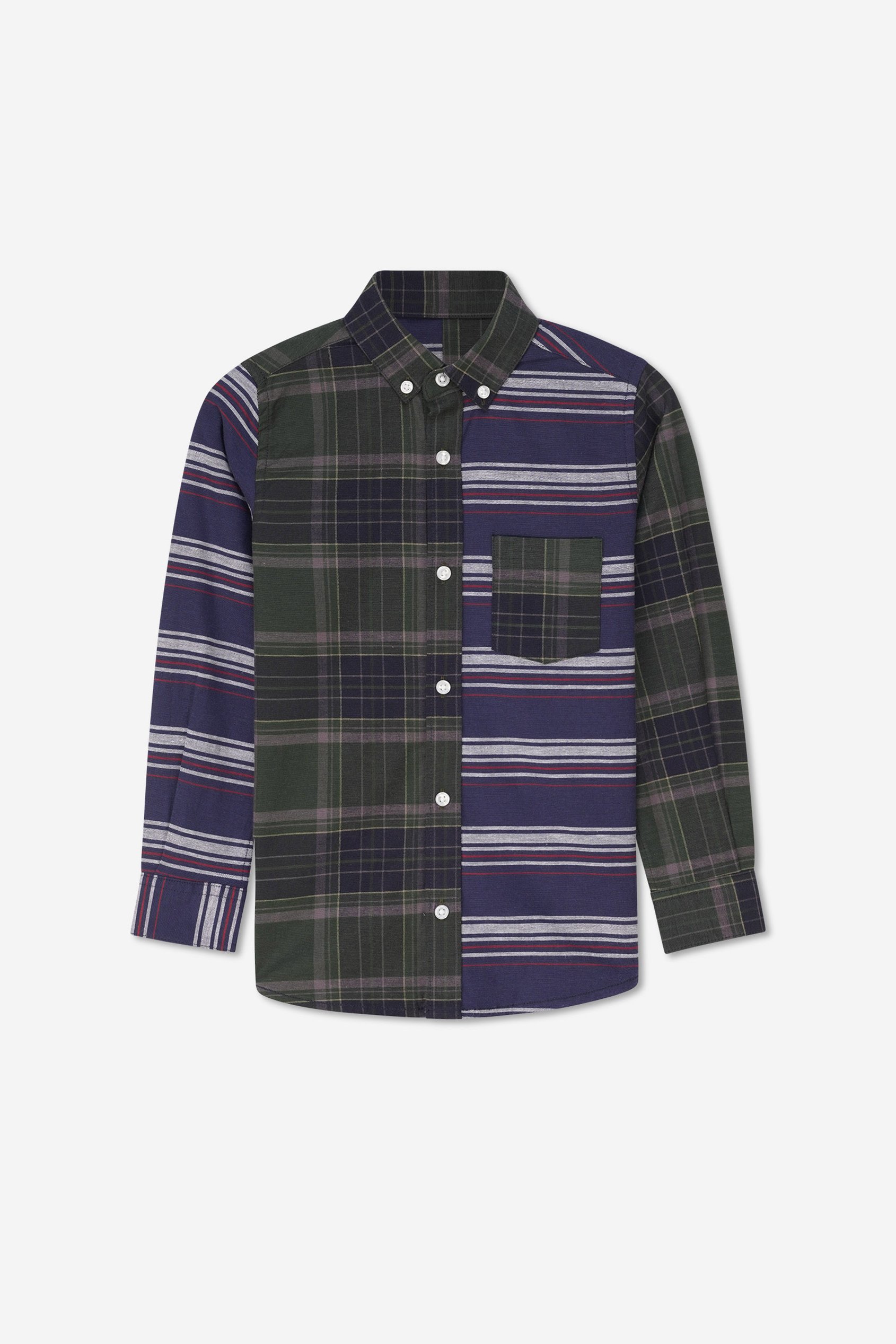 Enorsia Boys Mixed Check Shirt