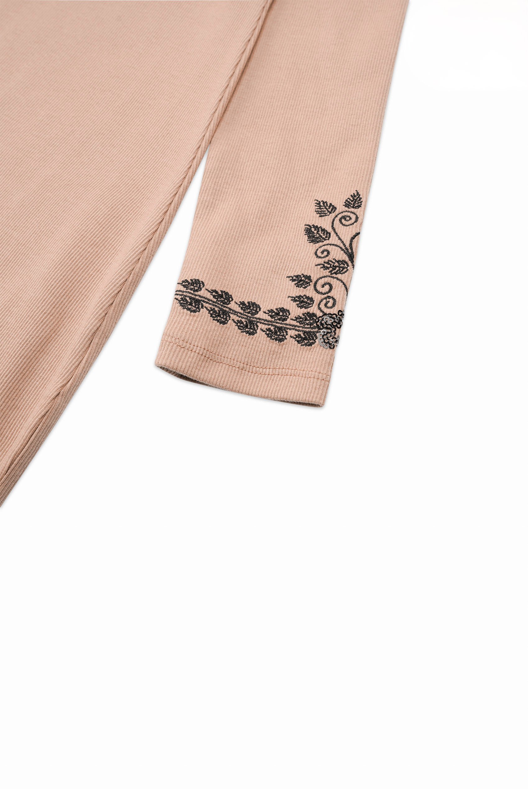 Off Shoulder Embroidery Decor Midi Dress