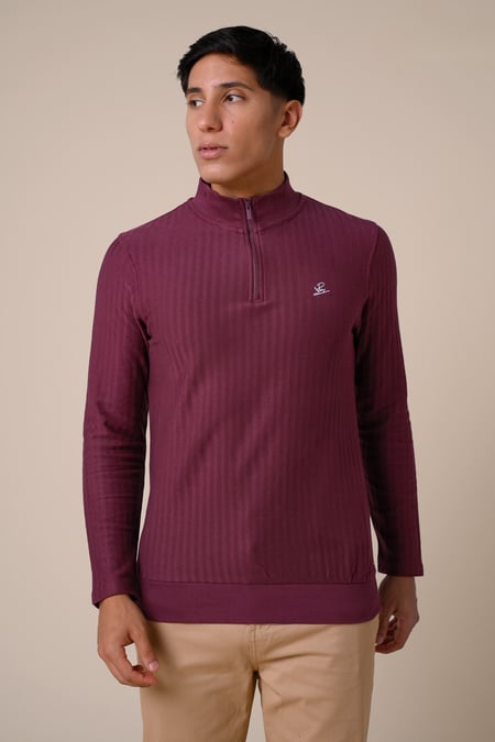 Mens Half Zip Sweatshirt