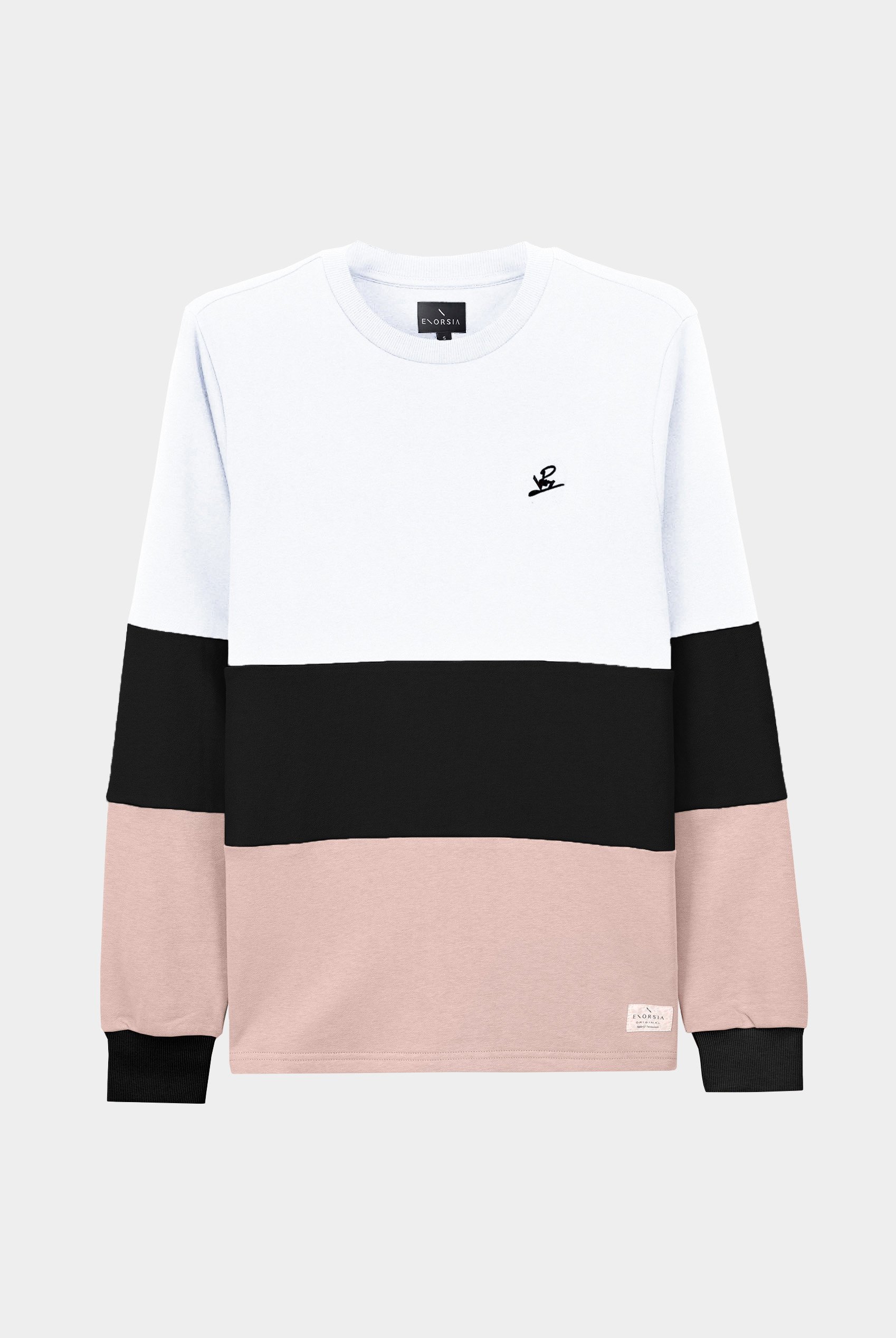 Long Sleeve Colourblock Sweatshirts