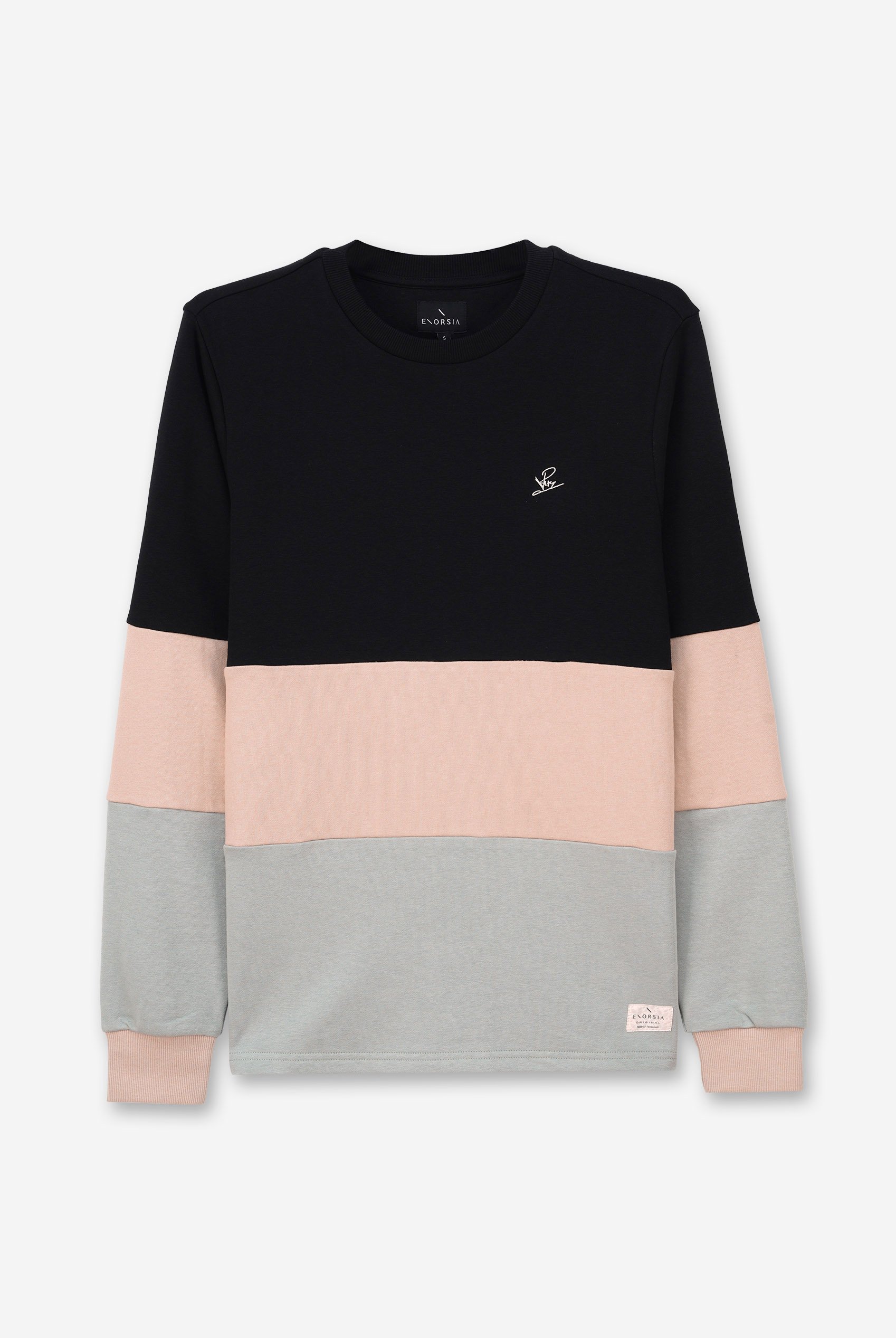 Long Sleeve Colourblock Sweatshirts