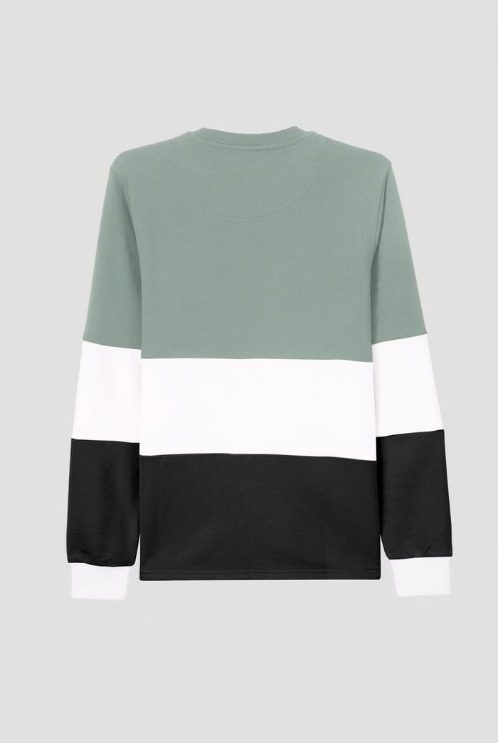 Long Sleeve Colourblock Sweatshirts