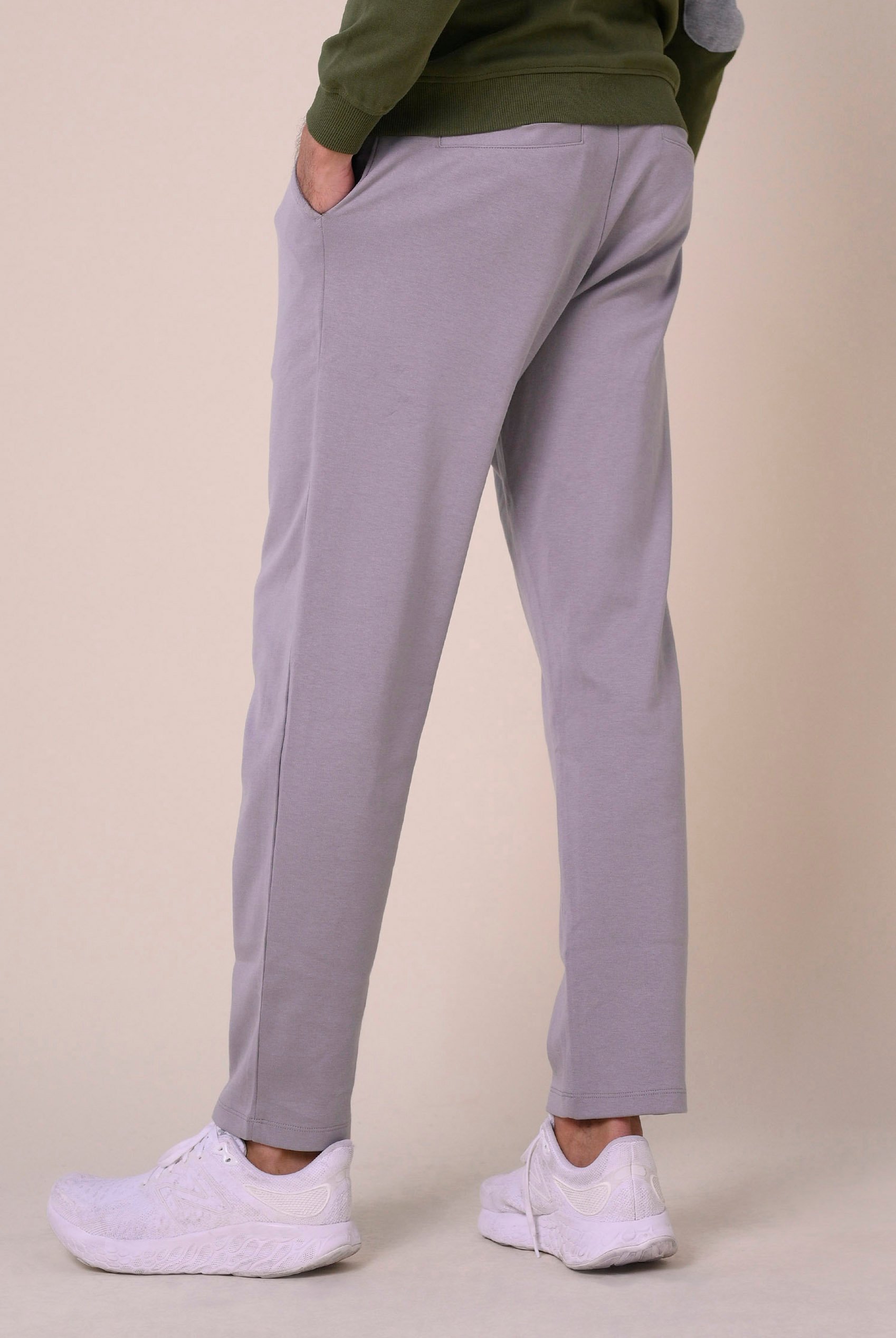 Slim Fit Jersey Trouser With Drawcord
