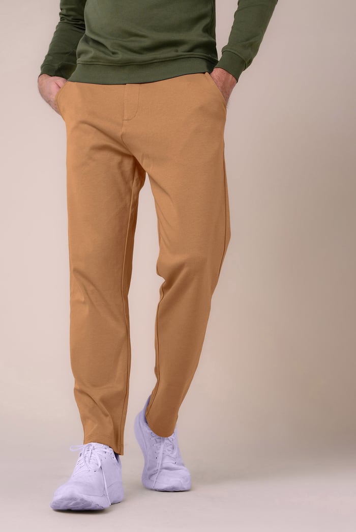 Slim Fit Jersey Trouser With Drawcord