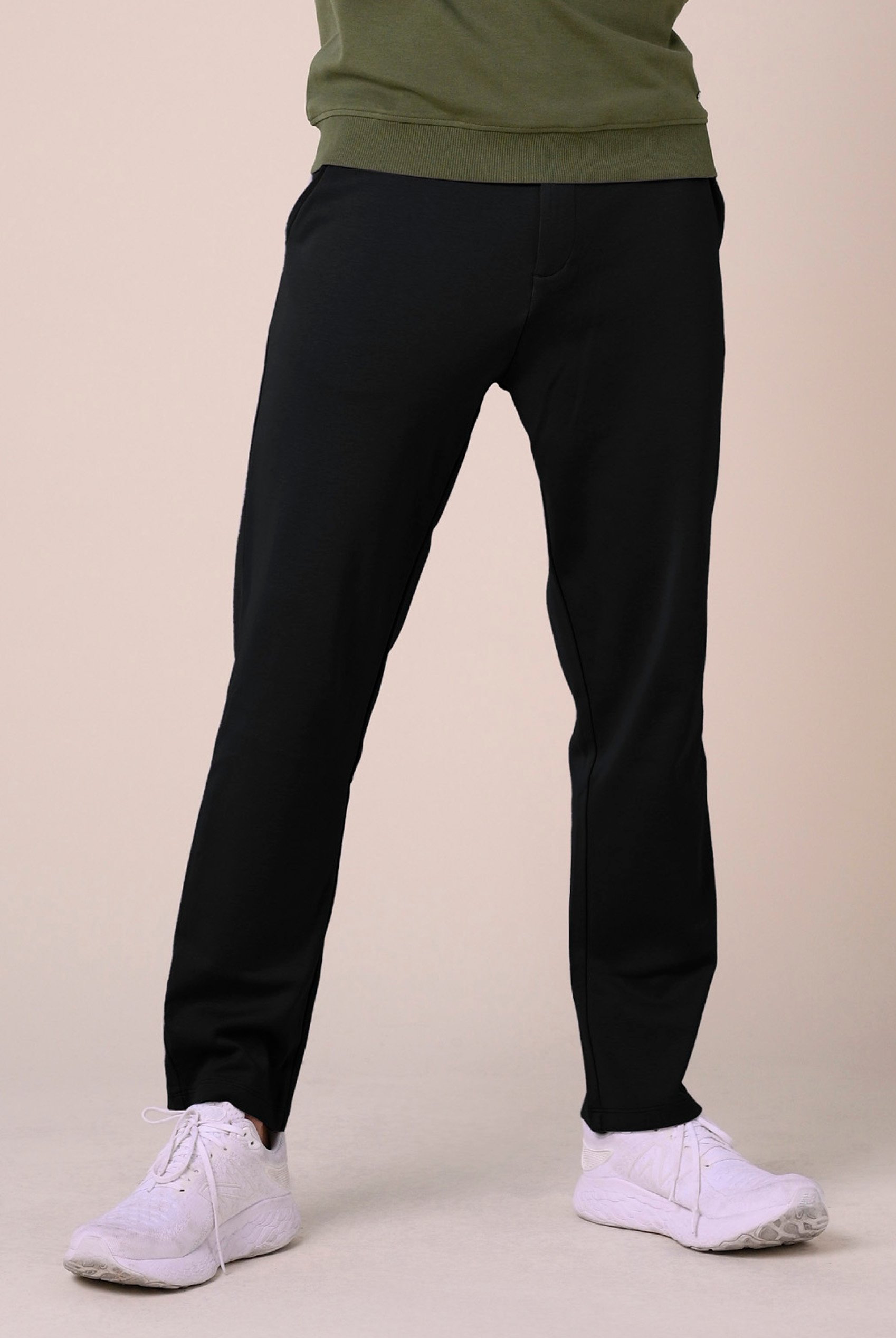 Slim Fit Jersey Trouser With Drawcord