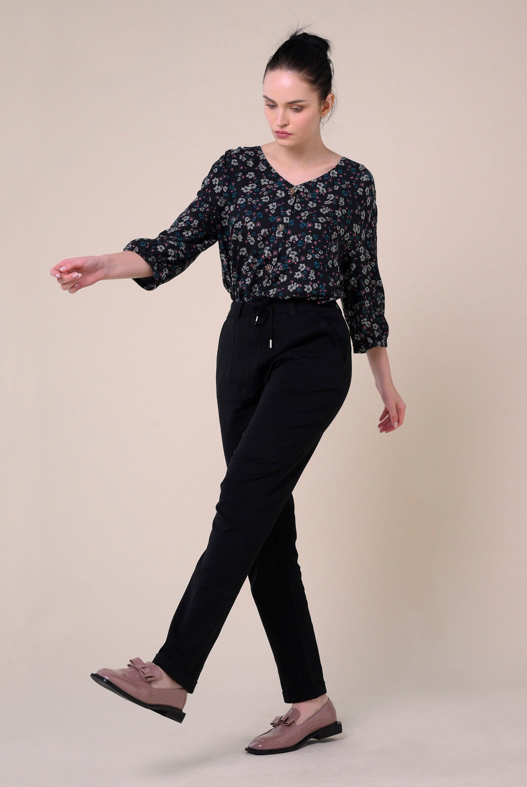 Enorsia Jersey Tapered Trouser