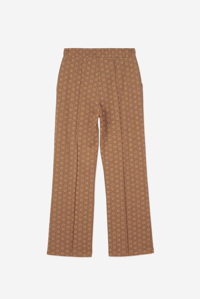 Womens Pleated Wide Leg Trouser