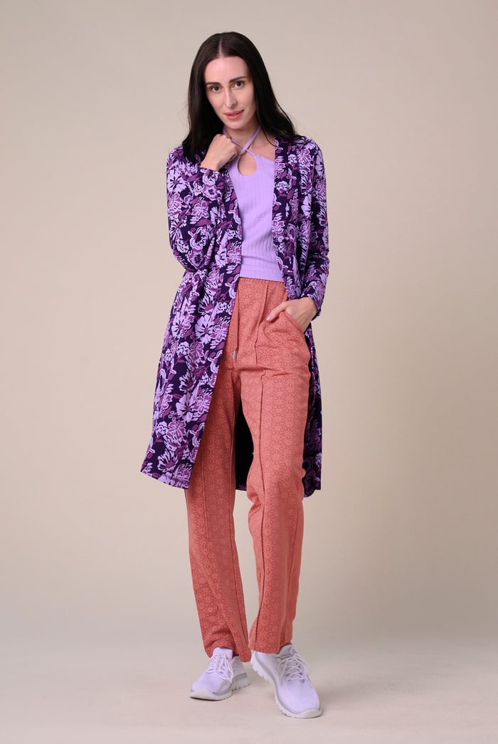 Womens Pleated Wide Leg Trouser