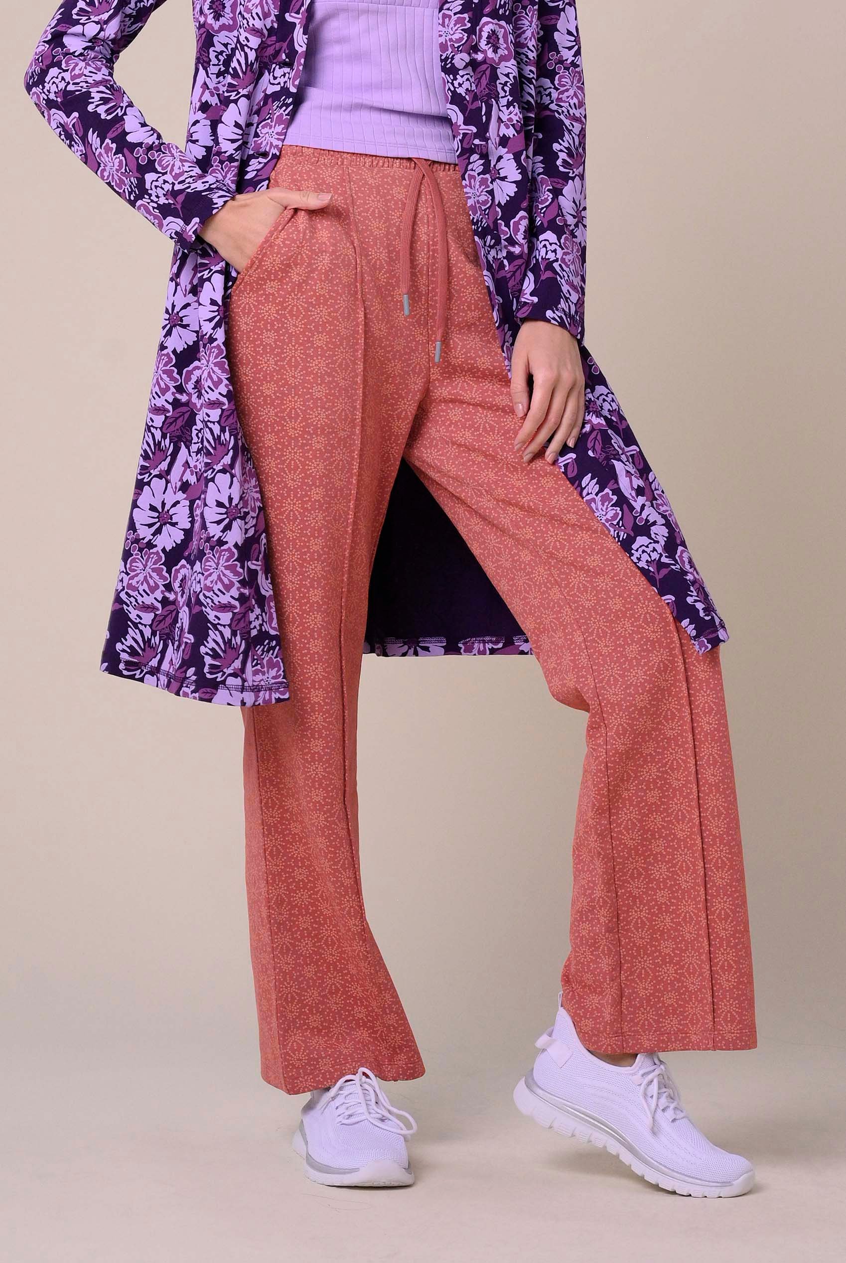 Womens Pleated Wide Leg Trouser