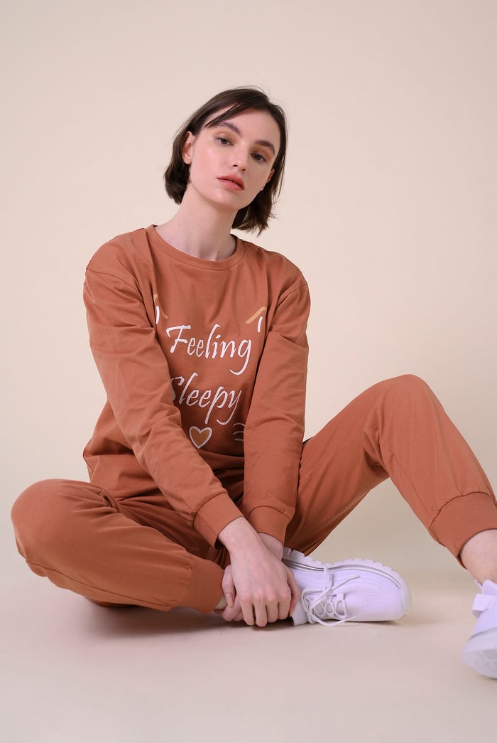 Feeling Sleepy Long Sleeve Pyjama Set