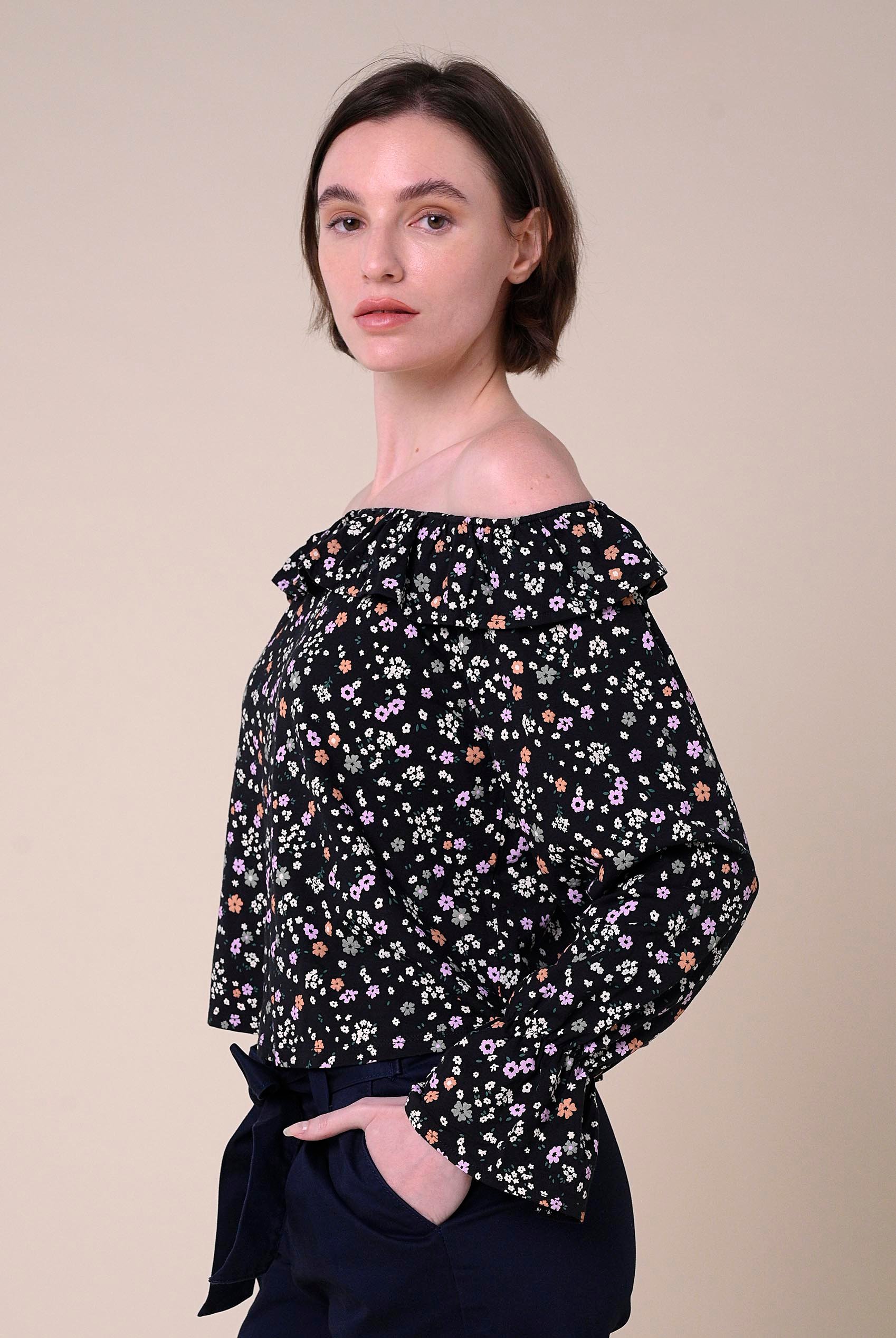 Off The Shoulder Bardot Top