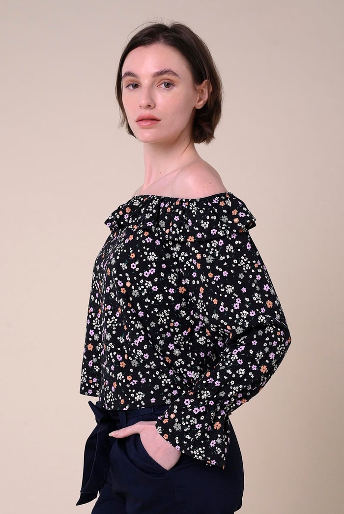 Off The Shoulder Bardot Top