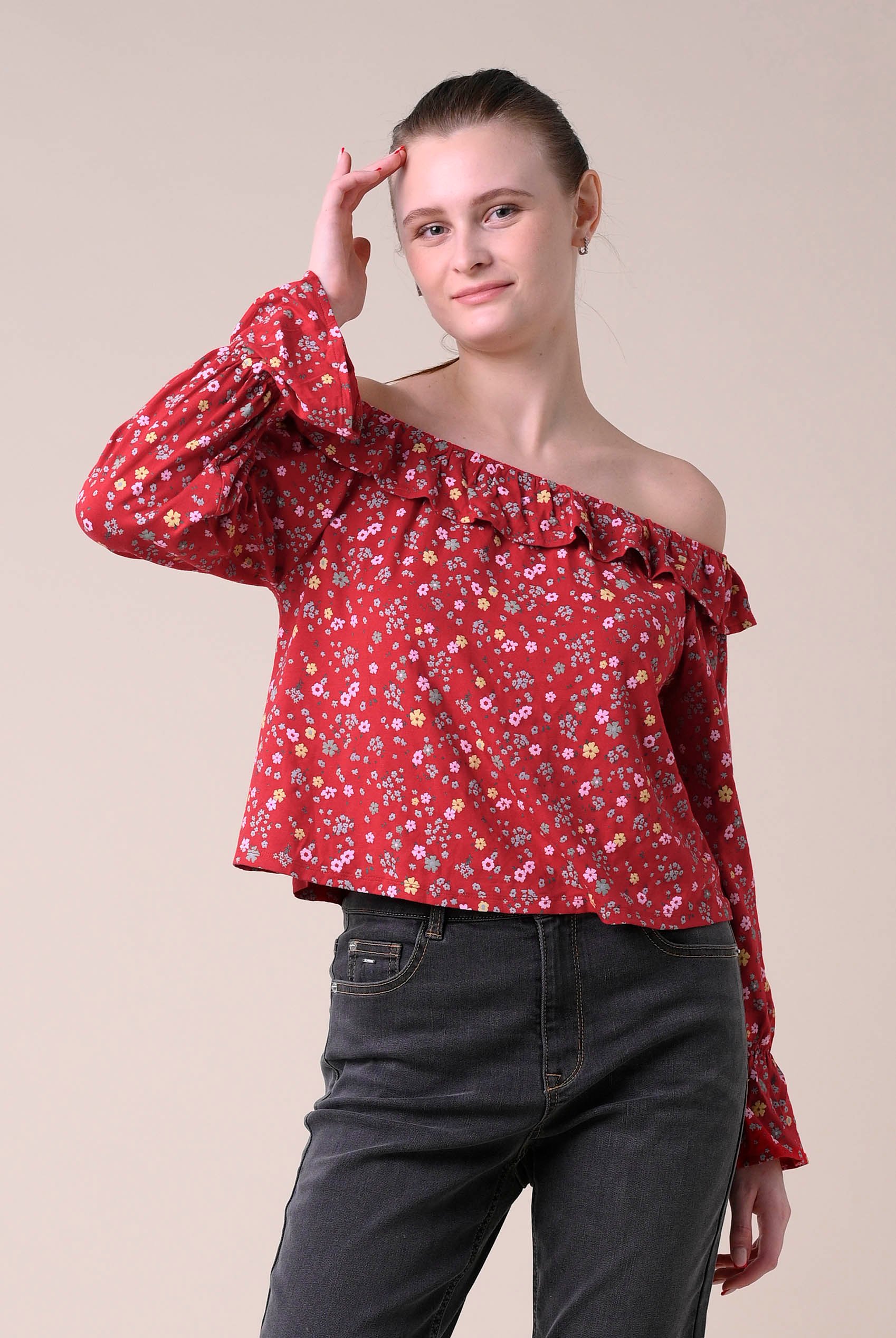 Off The Shoulder Bardot Top