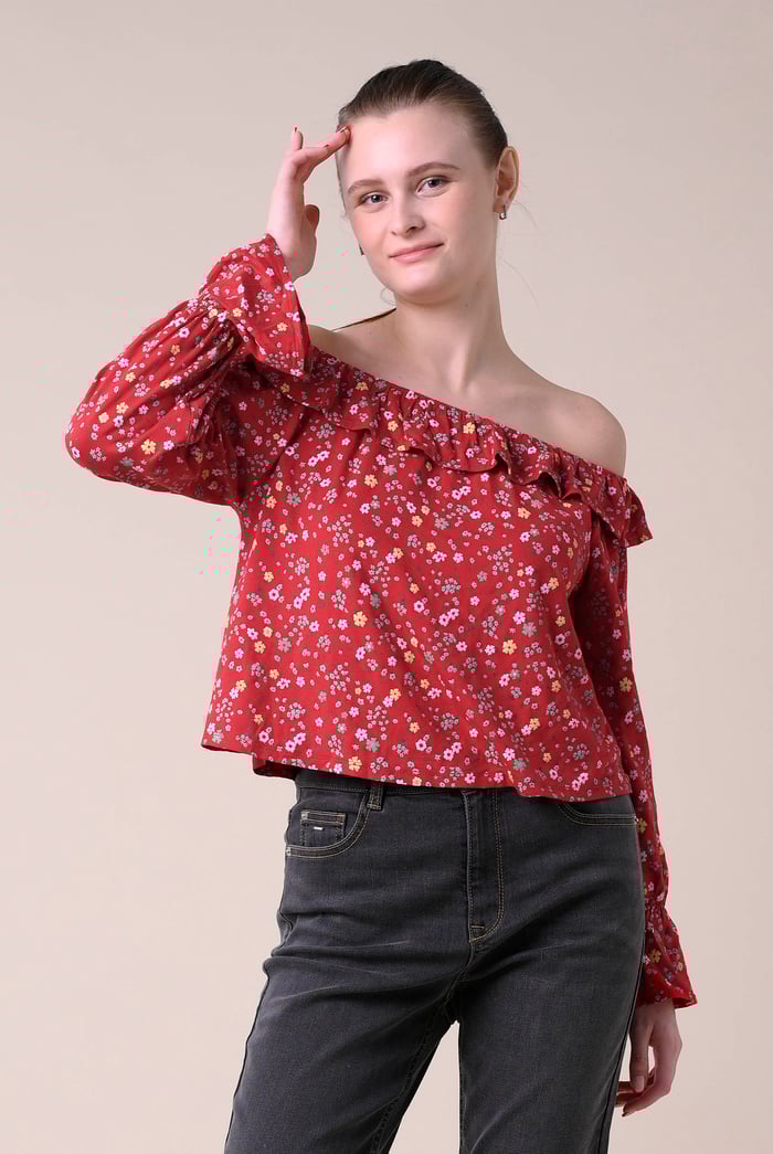Off The Shoulder Bardot Top