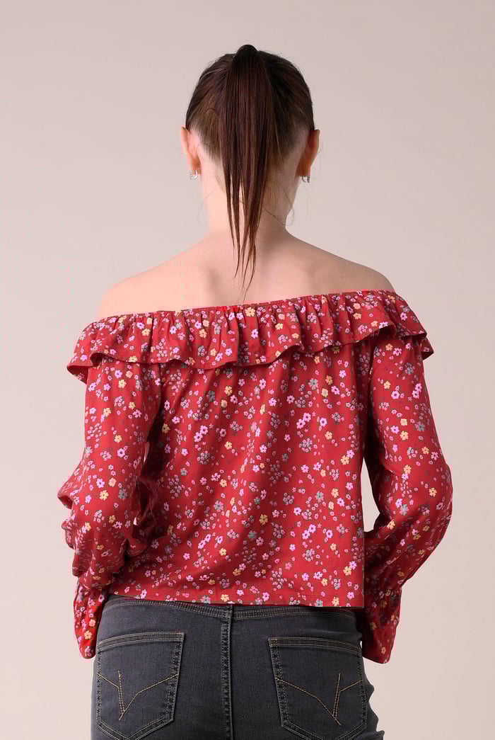 Off The Shoulder Bardot Top