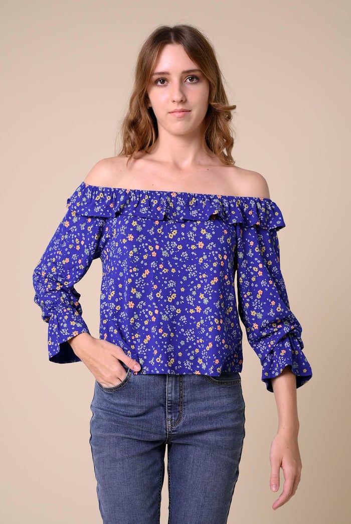 Off The Shoulder Bardot Top