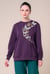 Womens Butterfly Print Sweatshirt