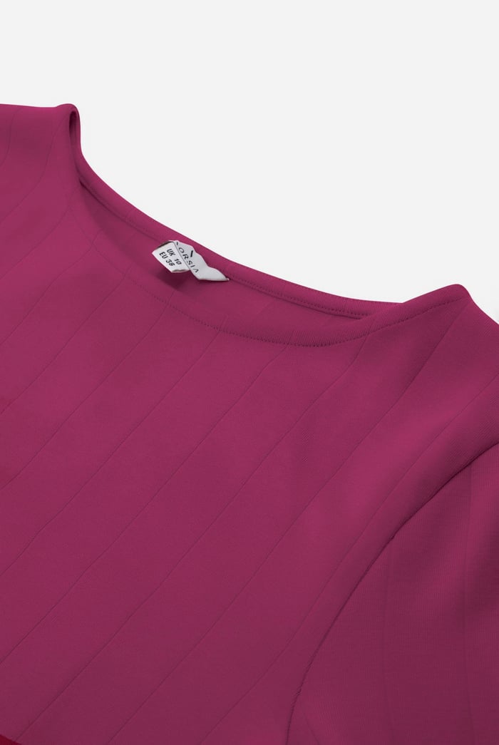 Ruched Button Decor Long Sleeve Tunic Dress