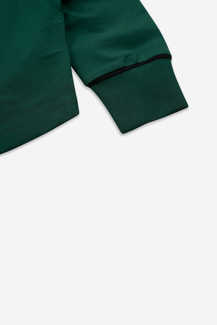 Womens Drop Shoulder Zip Through Top