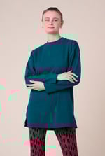 Women Oversize Texture Rib Tops