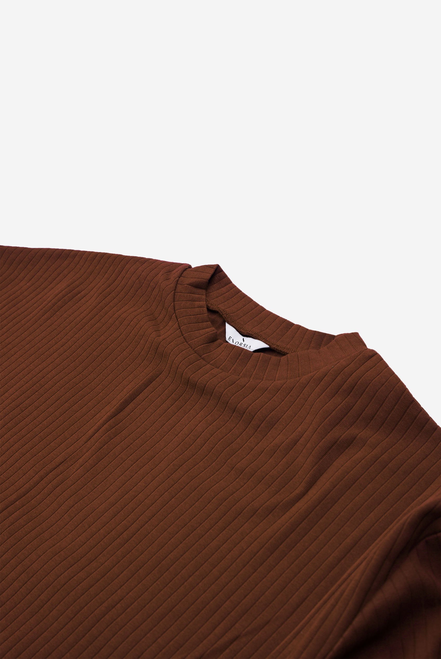 Women Oversize Texture Rib Tops