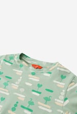 Flemingo Print Long Sleeve T-Shirt (2yrs-9yrs)