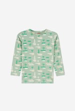 Flemingo Print Long Sleeve T-Shirt (2yrs-9yrs)