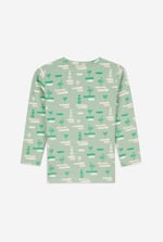 Flemingo Print Long Sleeve T-Shirt (2yrs-9yrs)