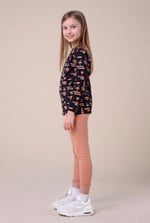 Flemingo Print Long Sleeve T-Shirt (2yrs-9yrs)