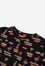 Flemingo Print Long Sleeve T-Shirt (2yrs-9yrs)