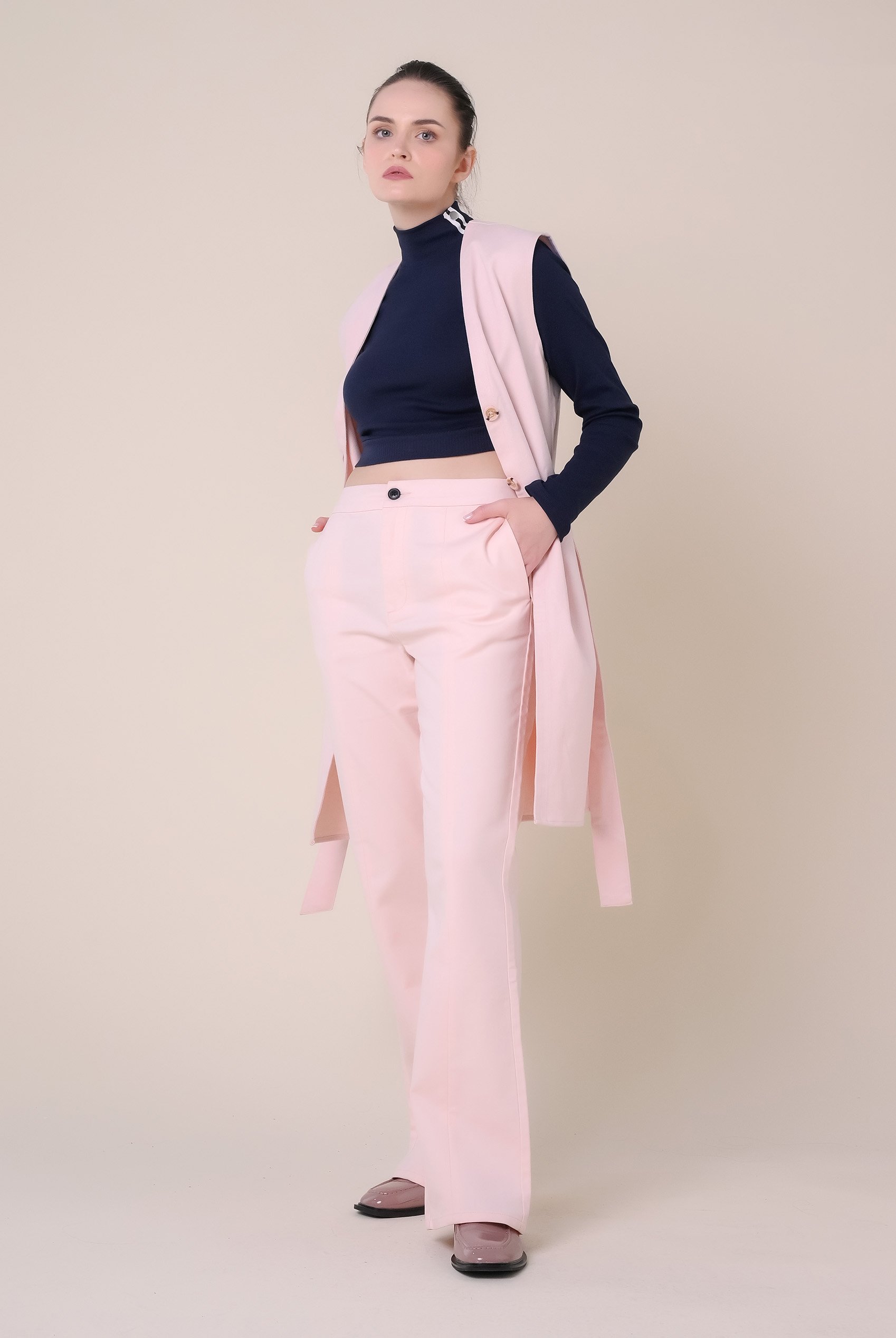 Womens Front Seam Chino Trouser