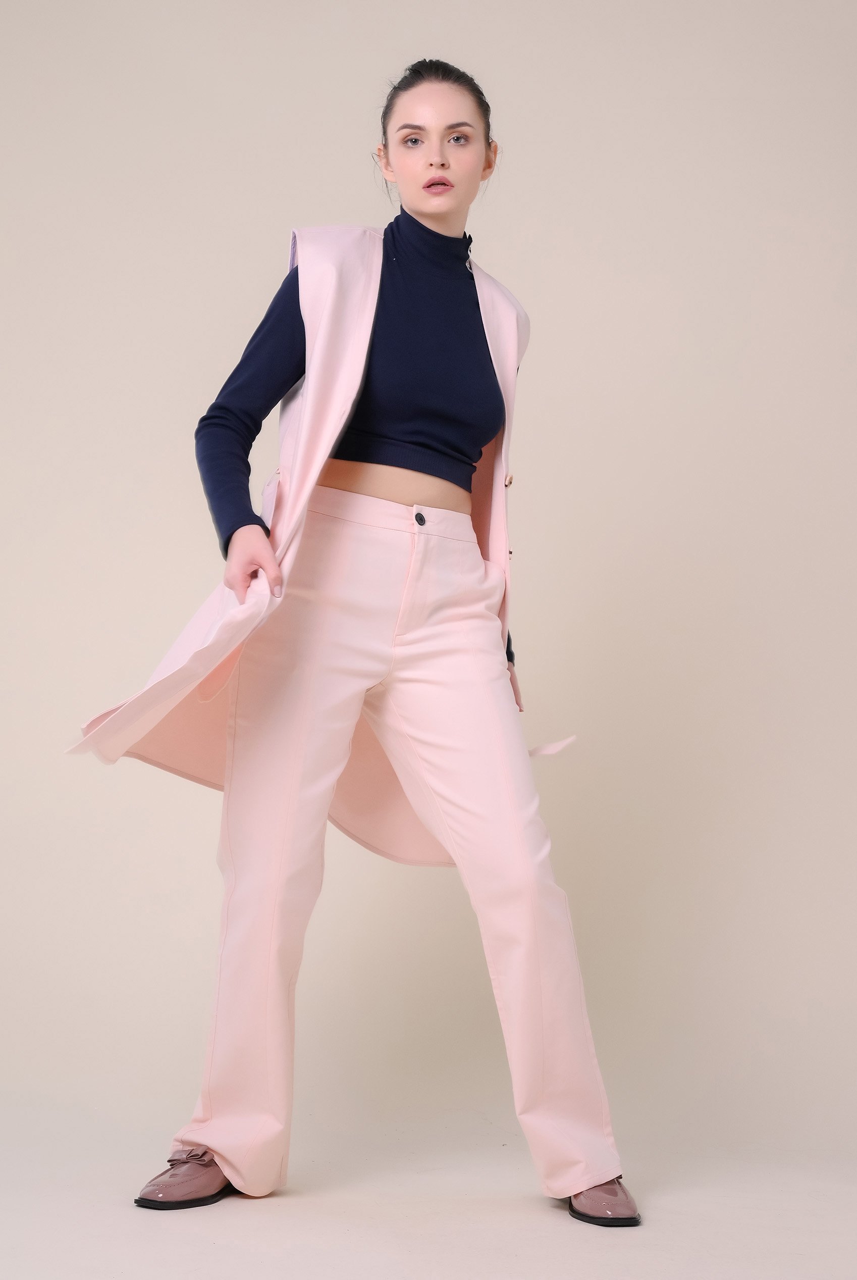 Womens Front Seam Chino Trouser