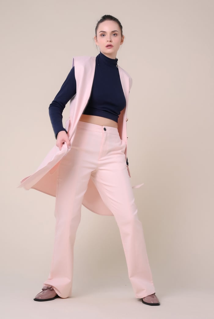 Womens Front Seam Chino Trouser