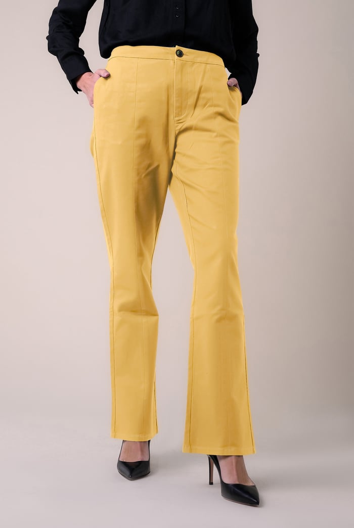 Womens Front Seam Chino Trouser