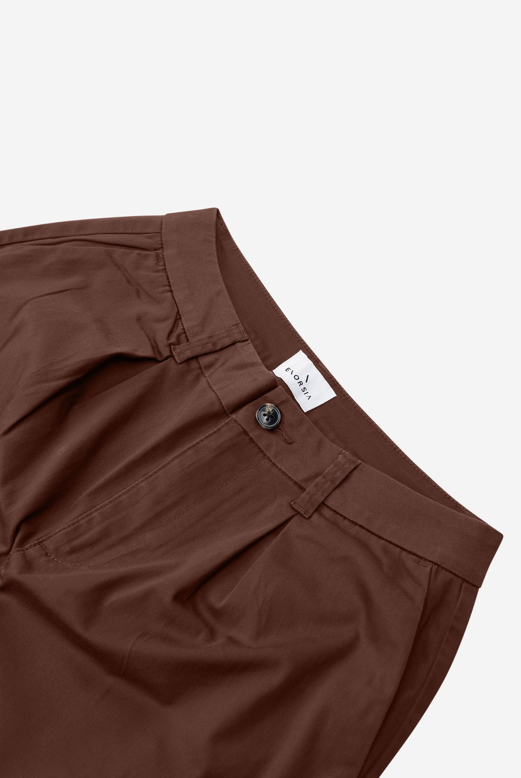 Womens Pleated Cropped Trouser