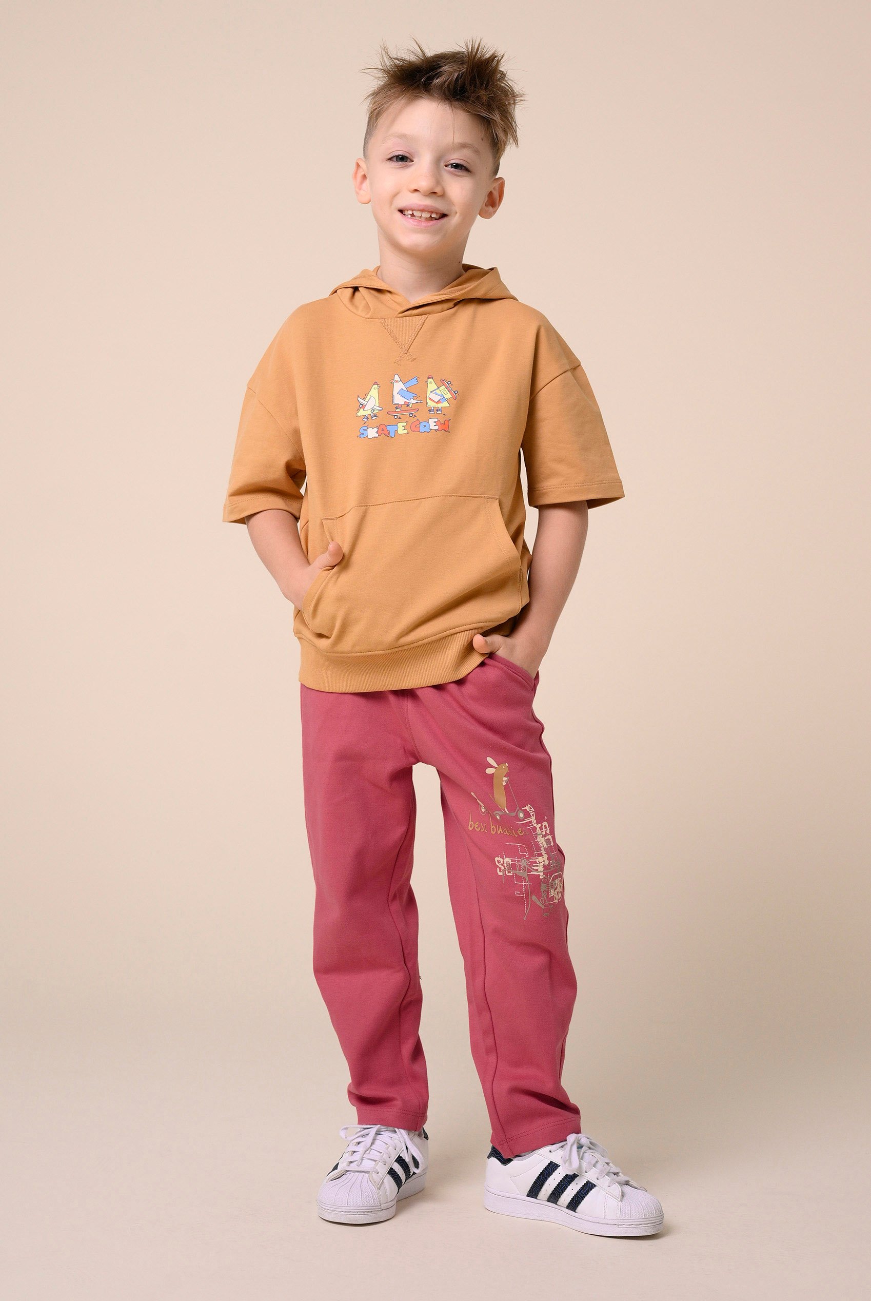 Boys Best Buddies Printed Trouser ( 2yrs-9yrs)