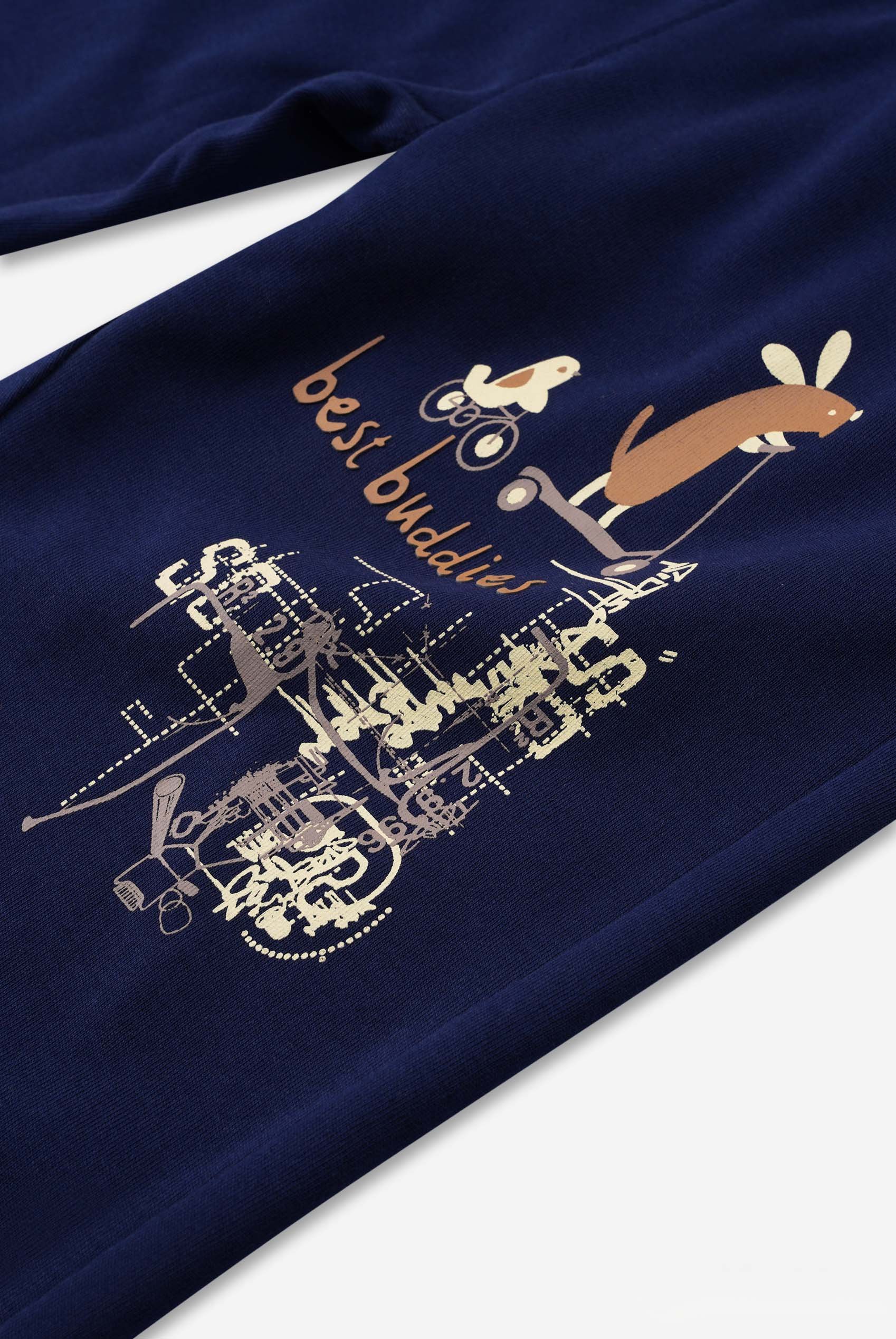 Boys Best Buddies Printed Trouser ( 2yrs-9yrs)