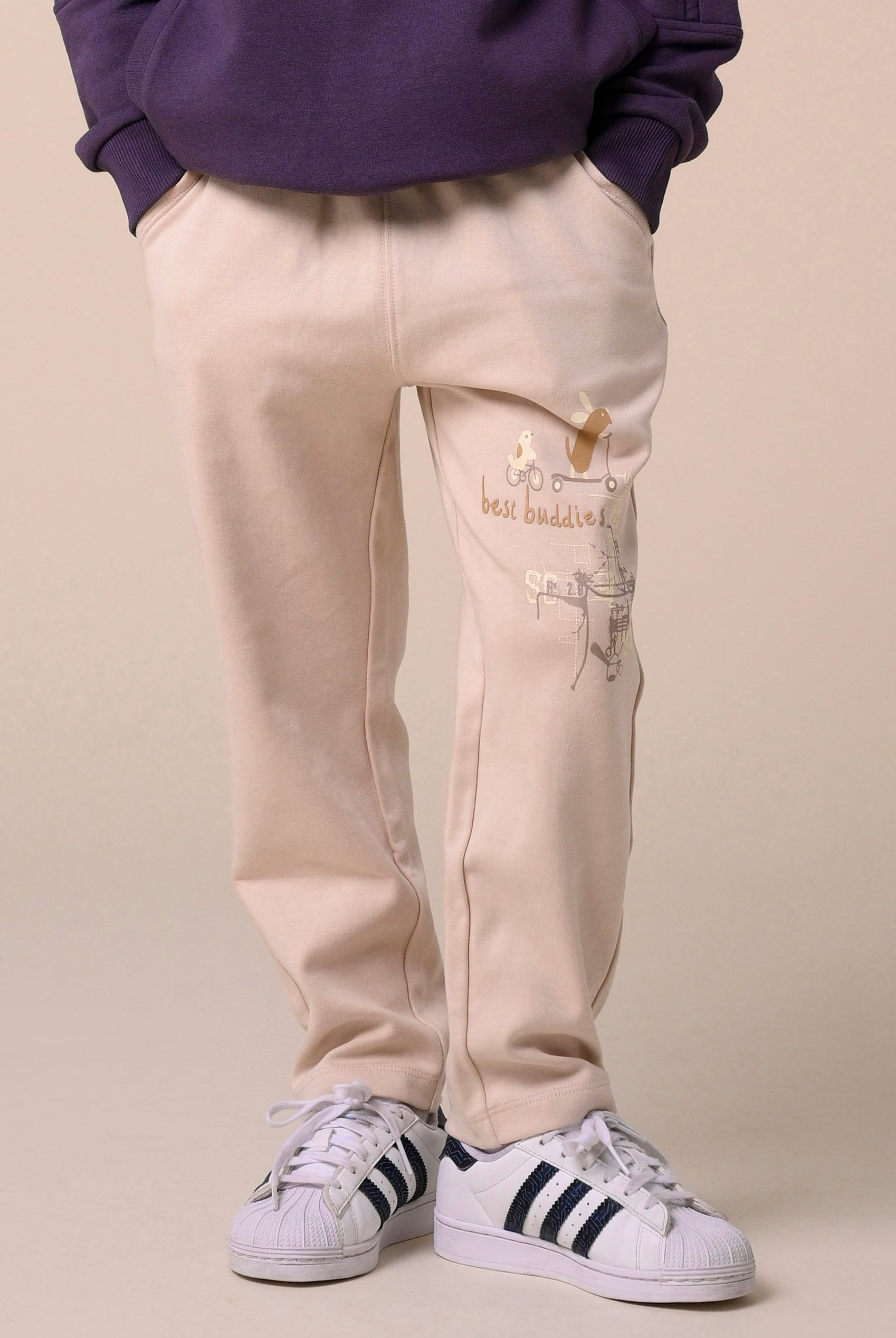 Boys Best Buddies Printed Trouser ( 2yrs-9yrs)