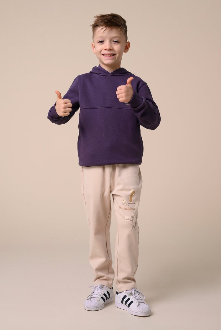 Boys Best Buddies Printed Trouser ( 2yrs-9yrs)