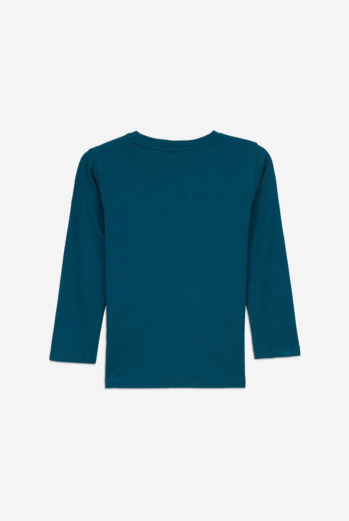 Boys Long Sleeve Plain T-Shirt ( 6yrs-11yrs)