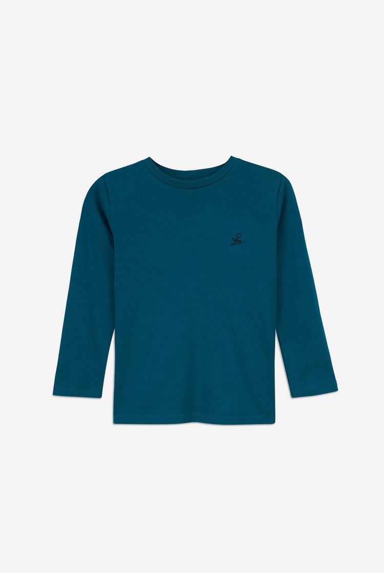 Boys Long Sleeve Plain T-Shirt ( 6yrs-11yrs)