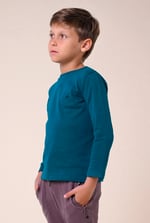 Boys Long Sleeve Plain T-Shirt ( 6yrs-11yrs)